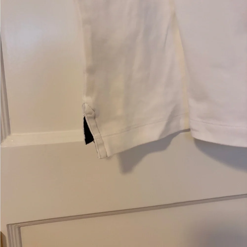 Banana Republic White Polo Shirt